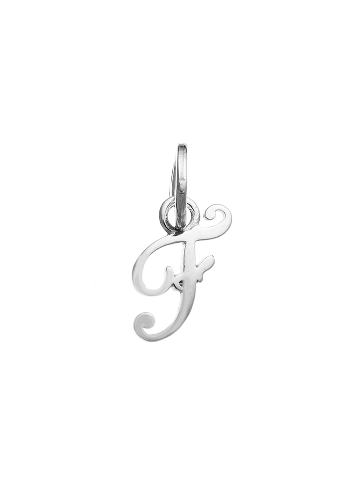CHARM DONNA LETTERA "F" JULIET IN ARGENTO 925 GIOVANNI RASPINI