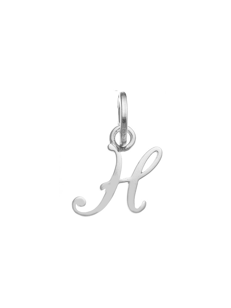 CHARM DONNA LETTERA "H" JULIET IN ARGENTO 925 GIOVANNI RASPINI