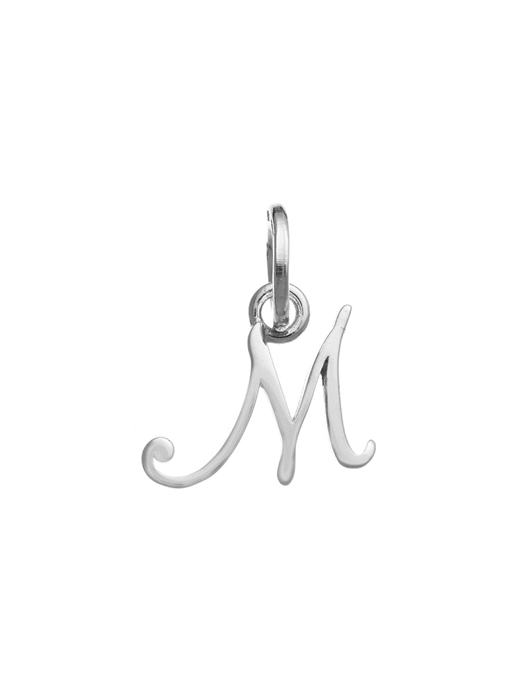 CHARM DONNA LETTERA "M" JULIET IN ARGENTO 925 GIOVANNI RASPINI