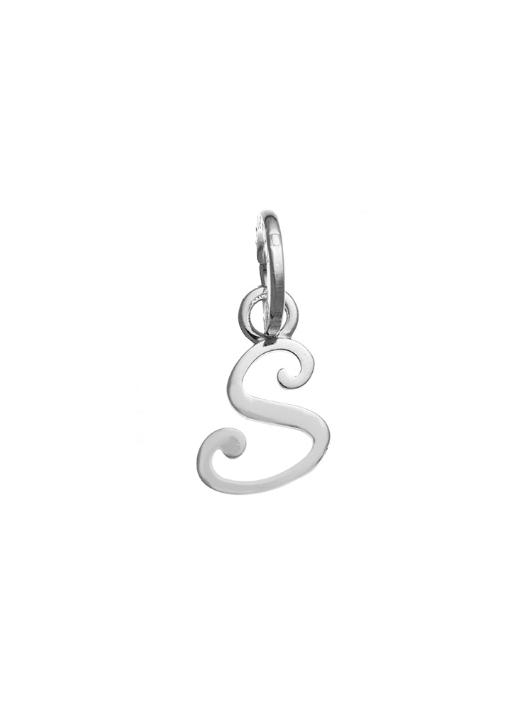 CHARM DONNA LETTERA "S" JULIET IN ARGENTO 925 GIOVANNI RASPINI
