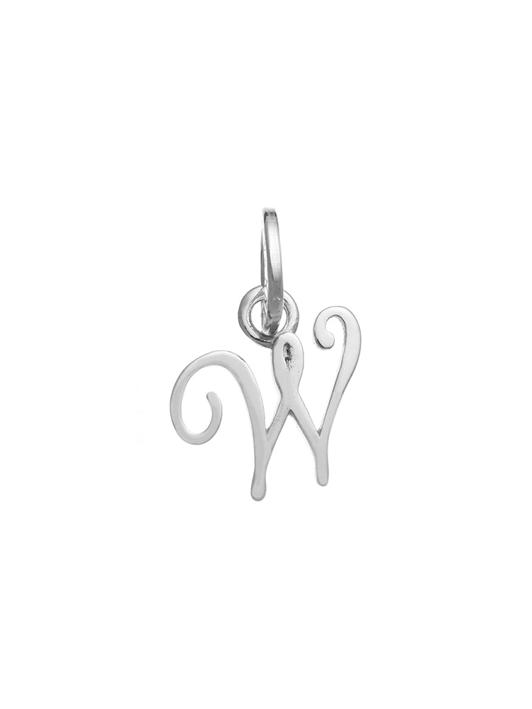 CHARM DONNA LETTERA "W" JULIET IN ARGENTO 925 GIOVANNI RASPINI