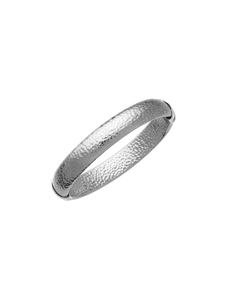 BRACCIALE DONNA IN ARGENTO MOON ROCK RIGIDO GIOVANNI RASPINI