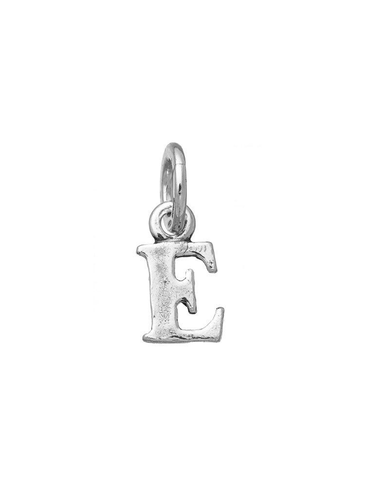 CHARM UNISEX LETTERA LOGO E IN ARGENTO 925 GIOVANNI RASPINI