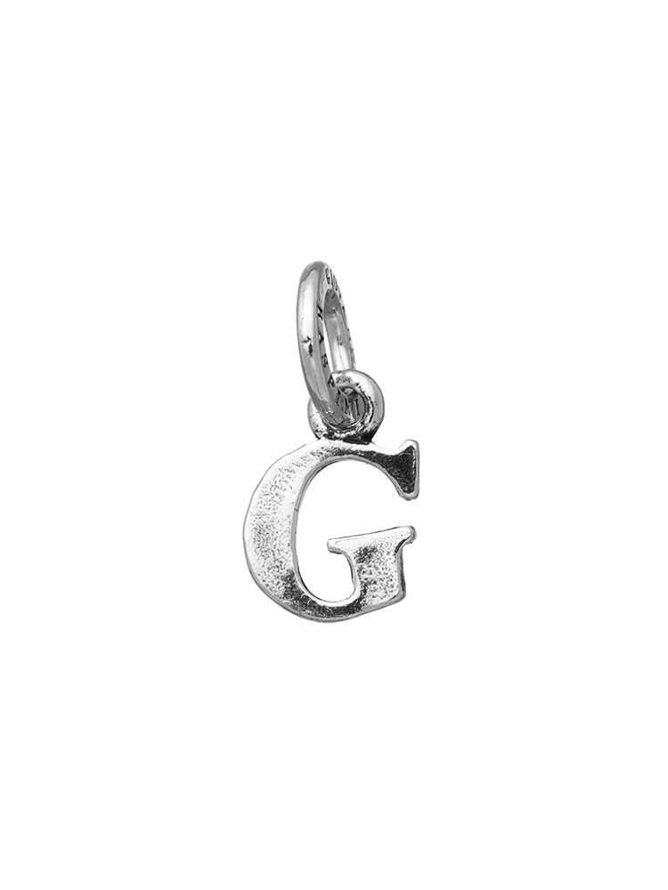 CHARM UNISEX LETTERA LOGO G IN ARGENTO 925 GIOVANNI RASPINI