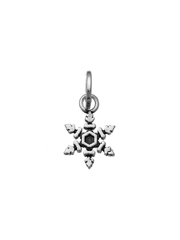 CHARM DONNA MINI FIOCCO DI NEVE IN ARGENTO 925 GIOVANNI RASPINI