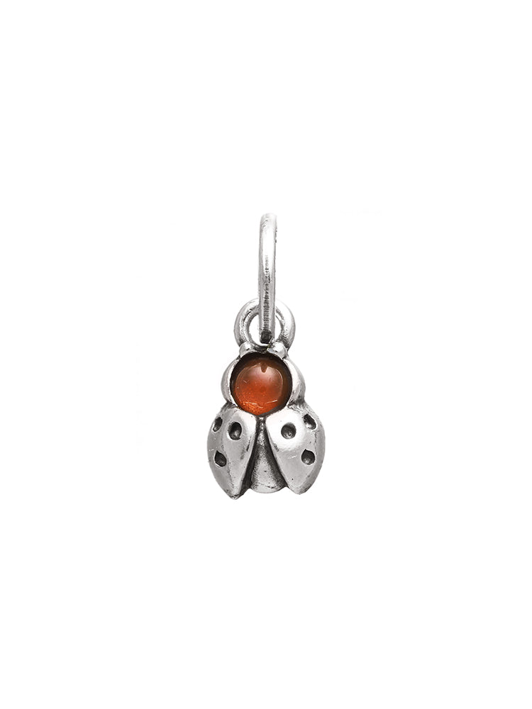 CHARM DONNA COCCINELLA COLOR IN ARGENTO 925 GIOVANNI RASPINI