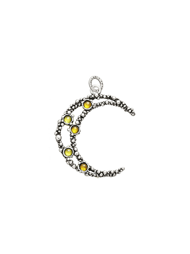 CHARM DONNA LUNA COLOR GRANDE IN ARGENTO 925 GIOVANNI RASPINI