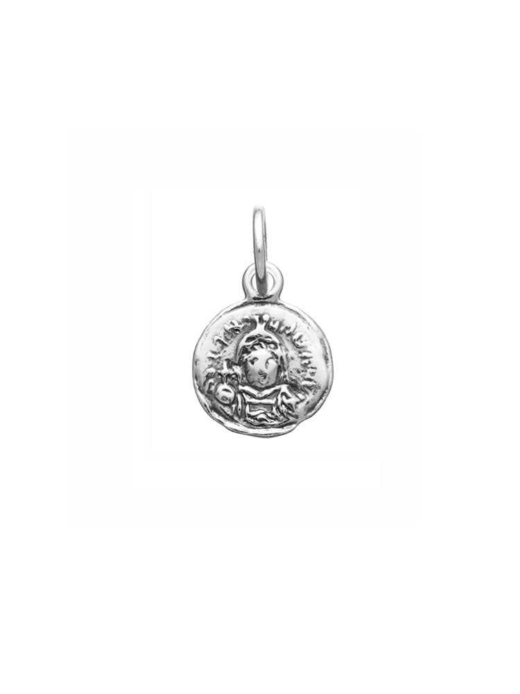 CHARM UNISEX MONETA BISANTE IN ARGENTO 925 GIOVANNI RASPINI