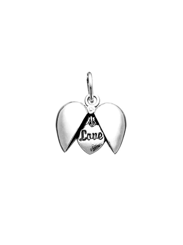 CHARM UNISEX CUORE "LOVE" IN ARGENTO 925 GIOVANNI RASPINI