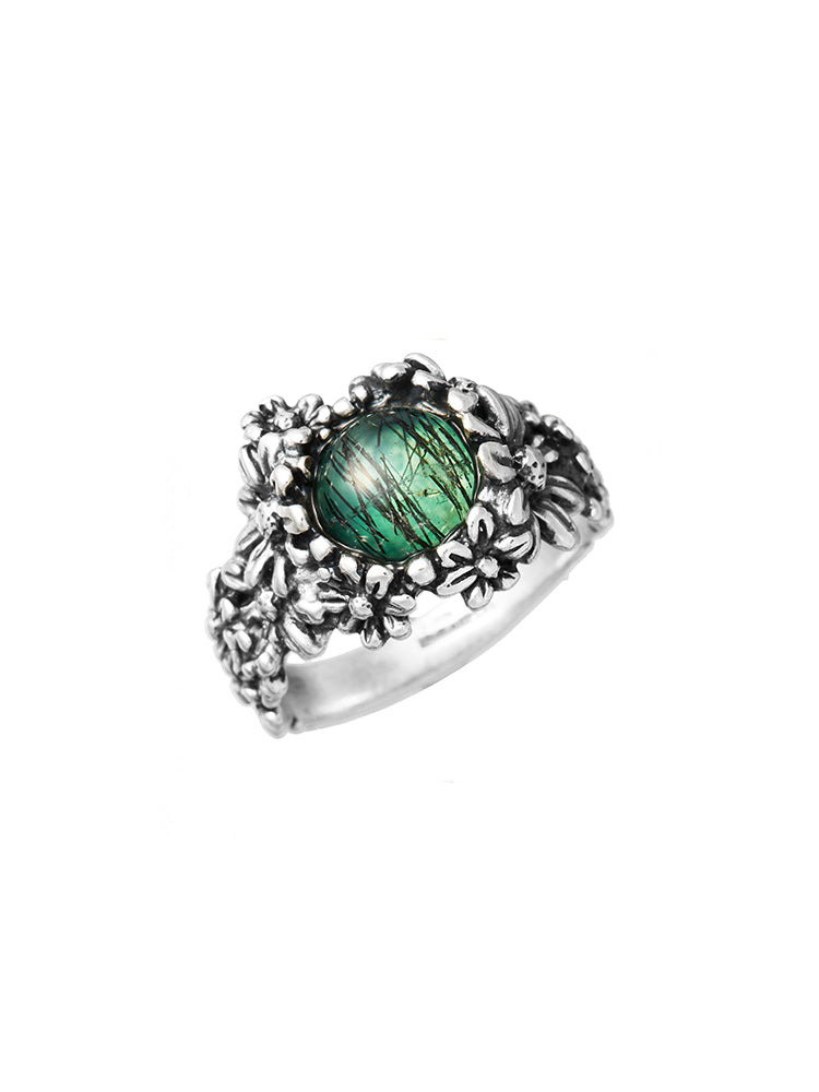 ANELLO DONNA MARGHERITE GARDEN MISURA 14 IN ARGENTO 925 GIOVANNI RASPINI.