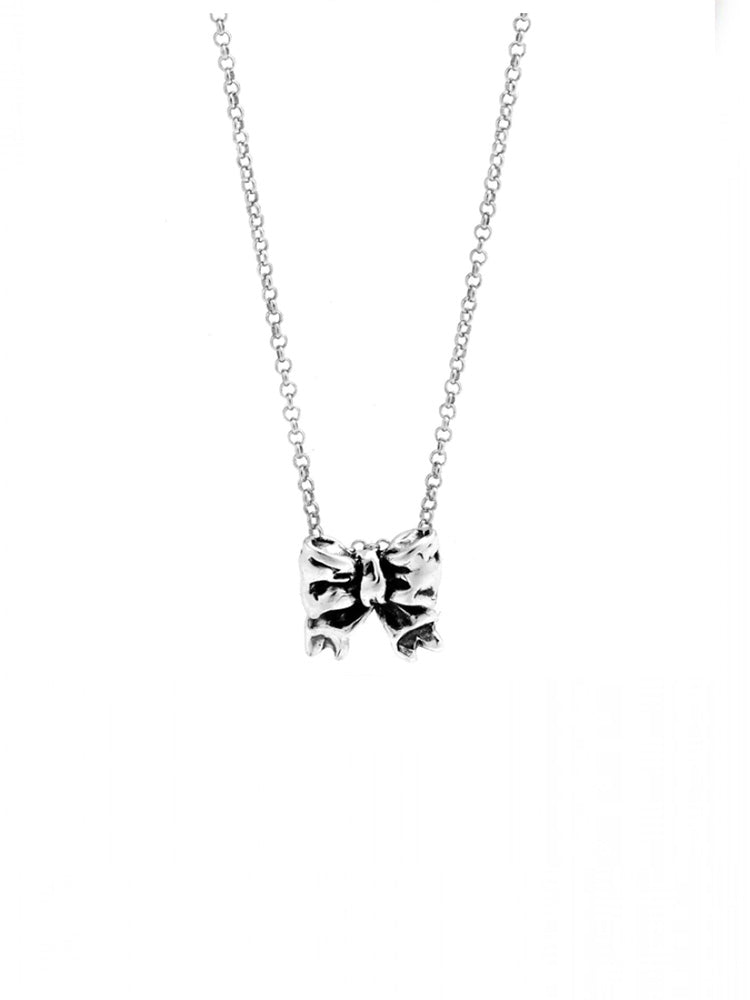 COLLANA DONNA JOLIE FIOCCO IN ARGENTO GIOVANNI RASPINI