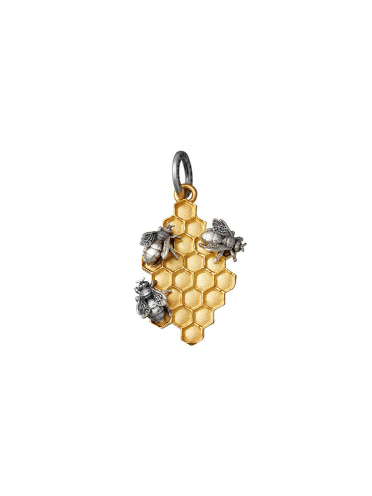 CHARM DONNA ALVEARE IN ARGENTO 925 GIOVANNI RASPINI