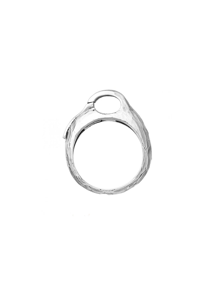 ANELLO DONNA BASE CHARMS MISURA 18 IN ARGENTO 925 GIOVANNI RASPINI.