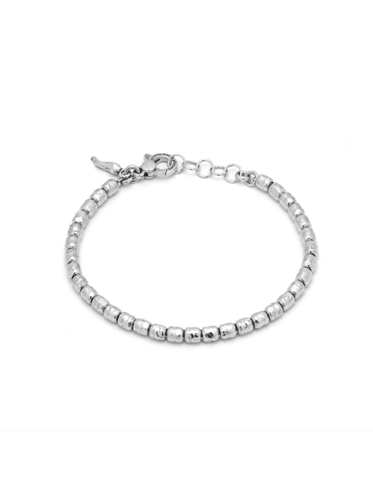 BRACCIALE UOMO GRANELLI IN ARGENTO 925 GIOVANNI RASPINI