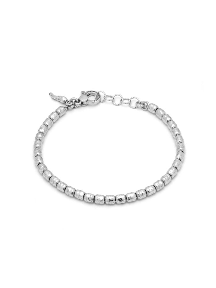 BRACCIALE UOMO GRANELLI IN ARGENTO 925 GIOVANNI RASPINI