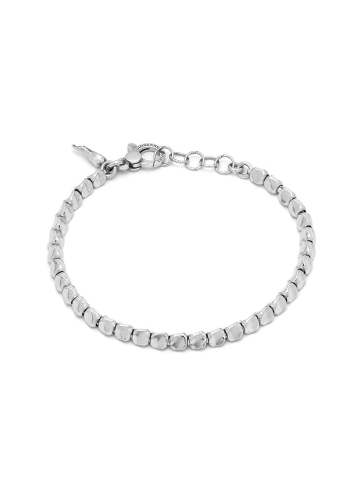 BRACCIALE UOMO PEPITE IN ARGENTO 925 GIOVANNI RASPINI