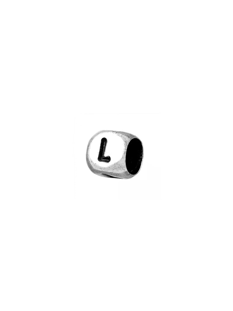 CHARM DONNA BEAD "L" IN ARGENTO 925 GIOVANNI RASPINI