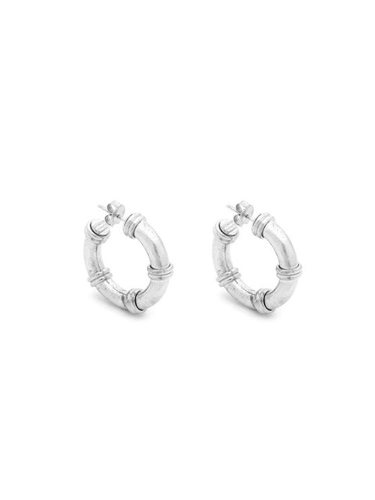 ORECCHINI DONNA JACKIE A CERCHIO IN ARGENTO 925 GIOVANNI RASPINI