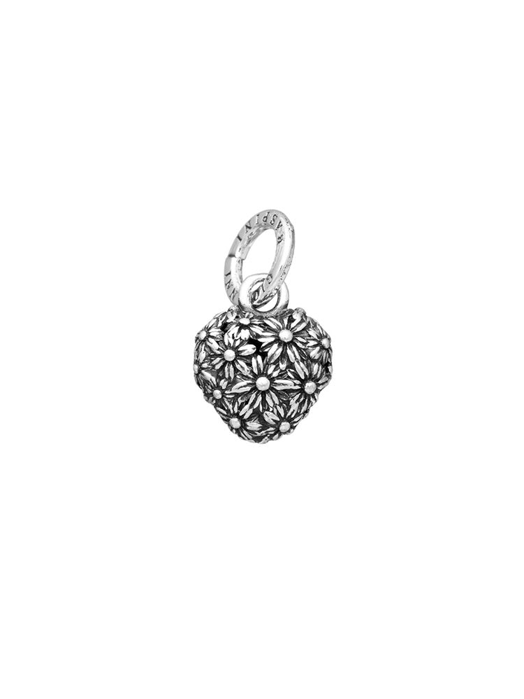 CHARM DONNA CUORE MARGHERITE PICCOLO IN ARGENTO 925 GIOVANNI RASPINI