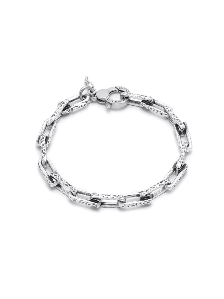 BRACCIALE UOMO DYLAN A CATENA IN ARGENTO 925 GIOVANNI RASPINI