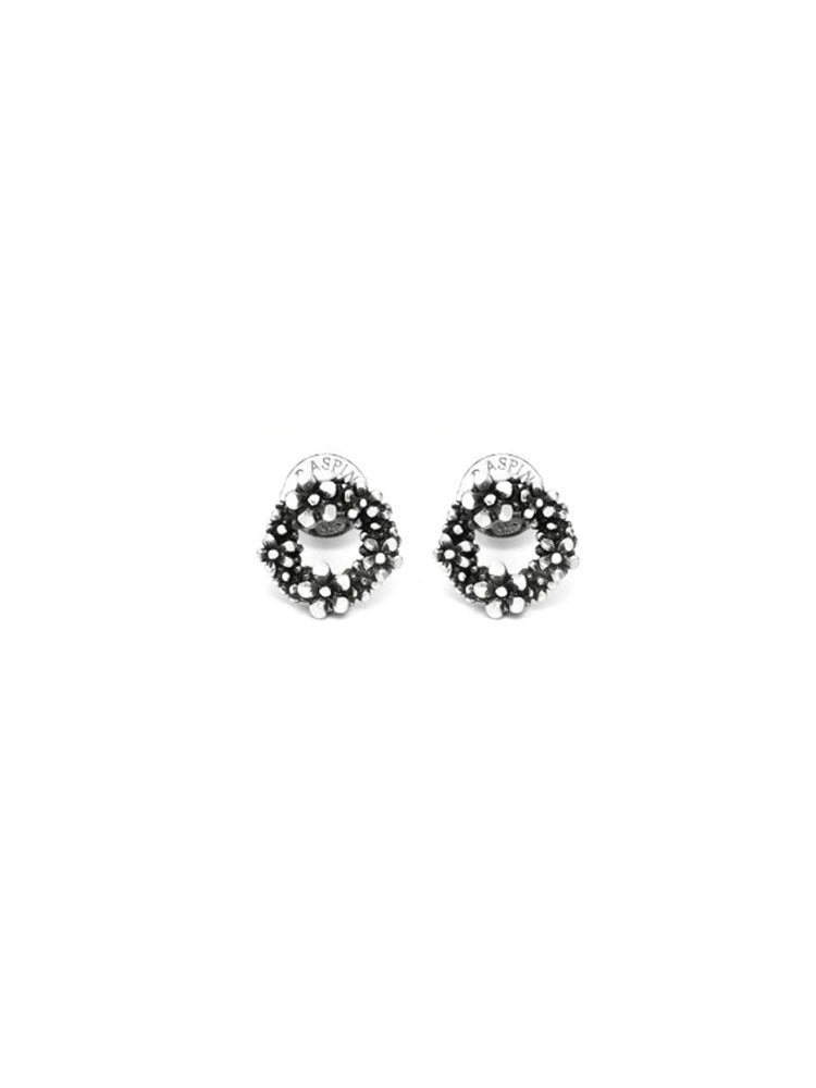 ORECCHINI A LOBO DONNA MILLEFIORI IN ARGENTO GIOVANNI RASPINI