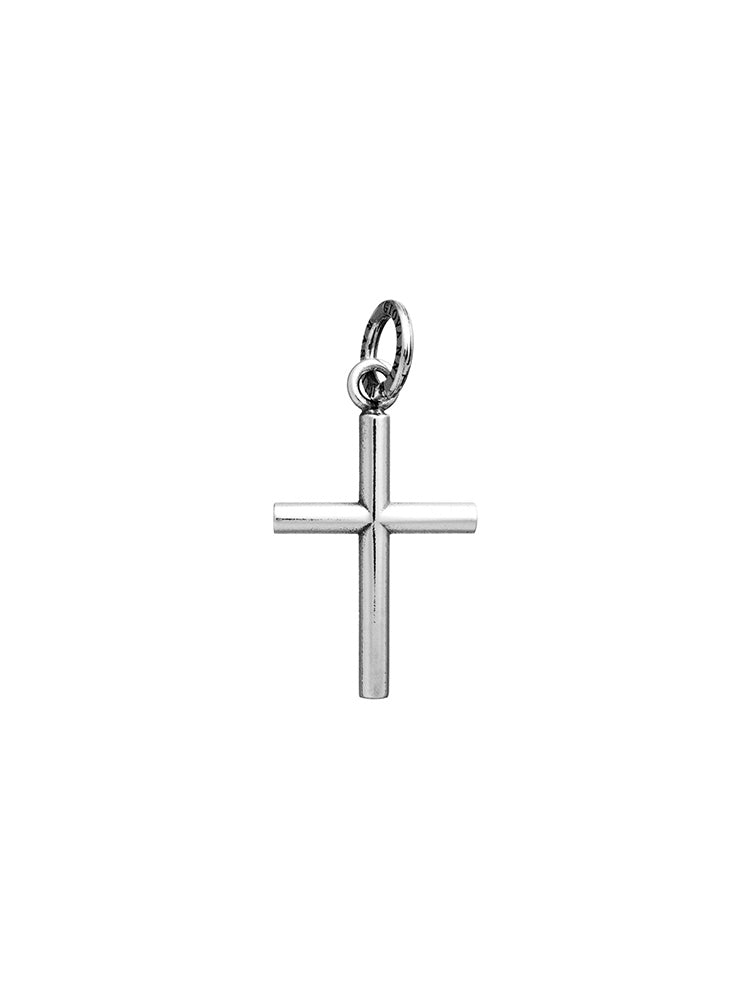 CHARM UNISEX CROCE MEDIA IN ARGENTO 925 GIOVANNI RASPINI