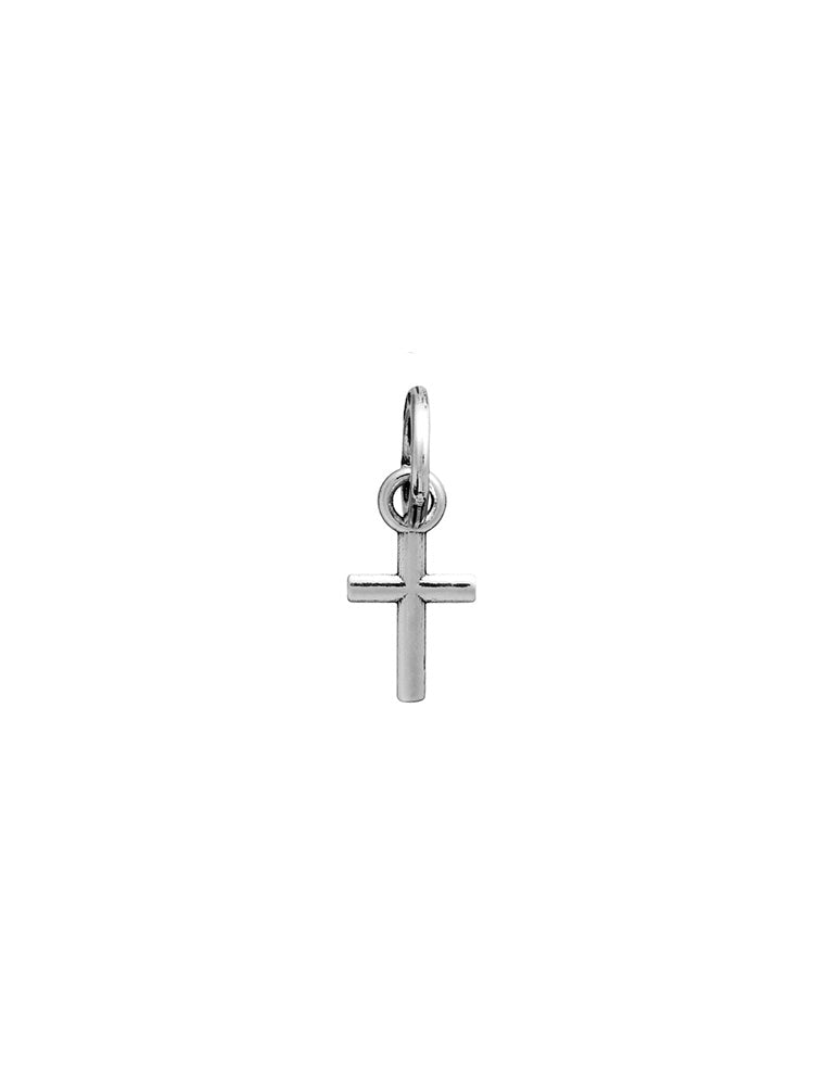 CHARM UNISEX CROCE PIATTA PICCOLA IN ARGENTO 925 GIOVANNI RASPINI