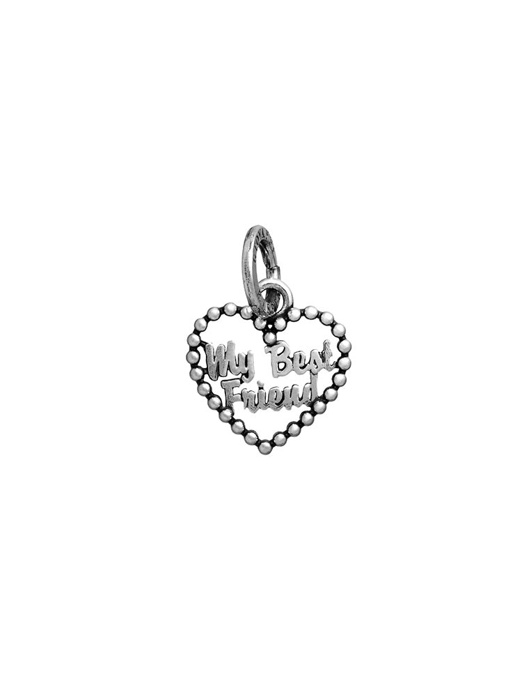 CHARM DONNA CUORE "MY BEST FRIEND" IN ARGENTO 925 GIOVANNI RASPINI