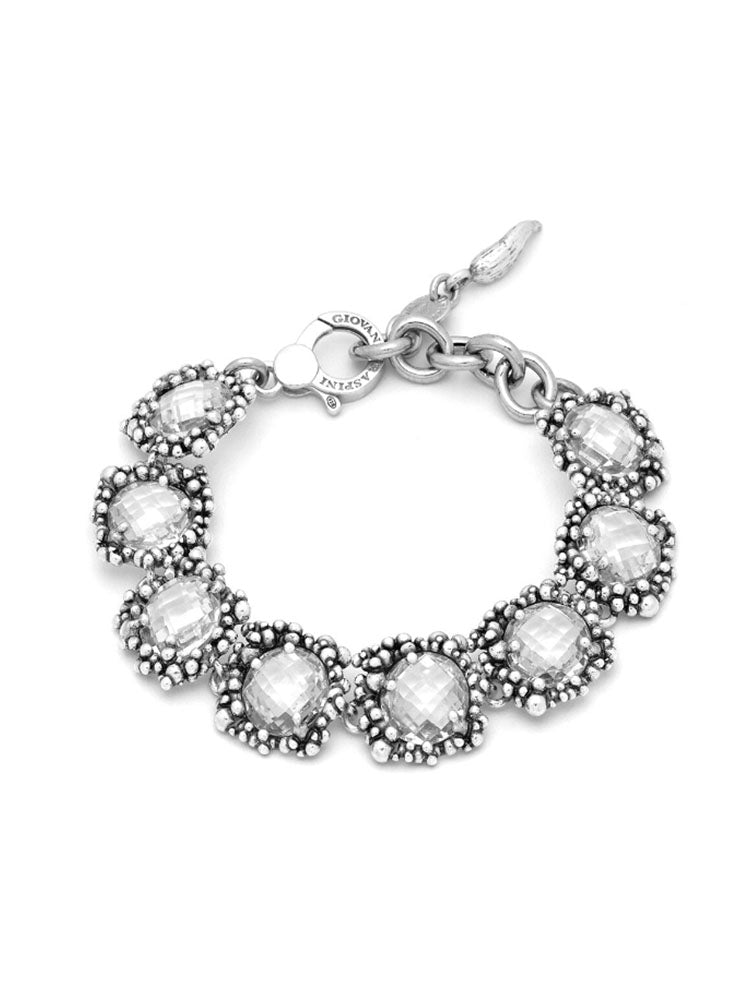 BRACCIALE DONNA SHINE IN ARGENTO 925 E ZIRCONI GIOVANNI RASPINI