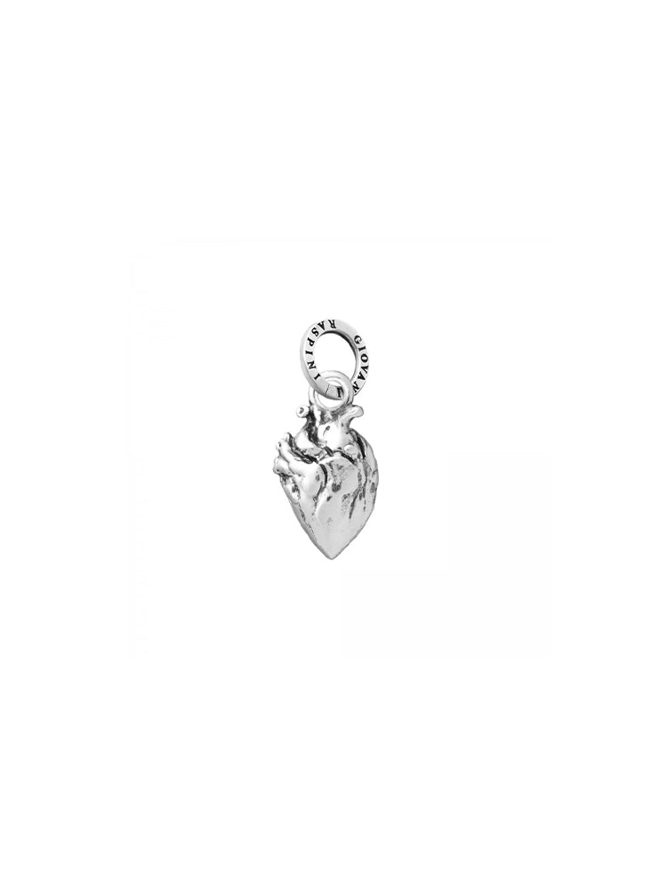 CHARM UNISEX CUORE ANATOMICO IN ARGENTO GIOVANNI RASPINI