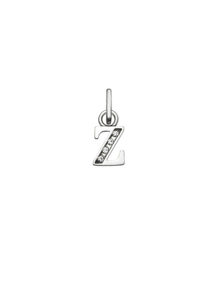 CHARM UNISEX MINI "Z" CRYSTAL IN ARGENTO GIOVANNI RASPINI