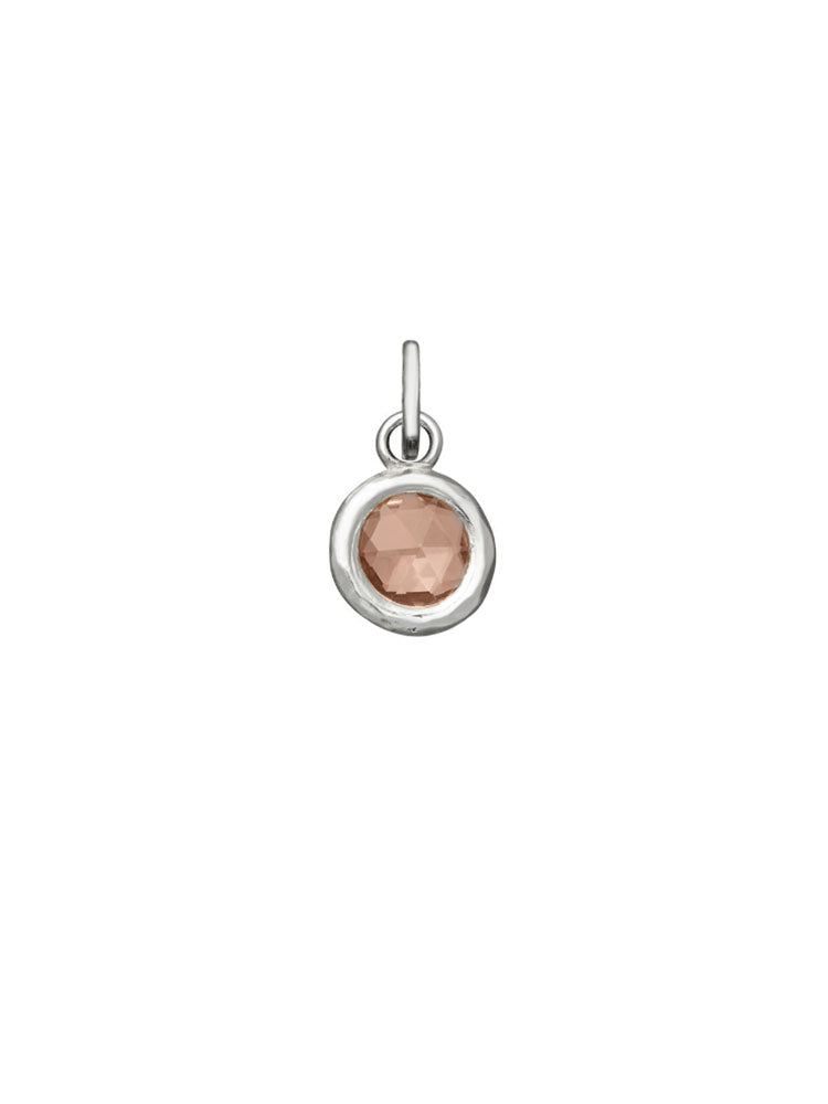 CHARM UNISEX MINI CRYSTAL CIPRIA IN ARGENTO GIOVANNI RASPINI