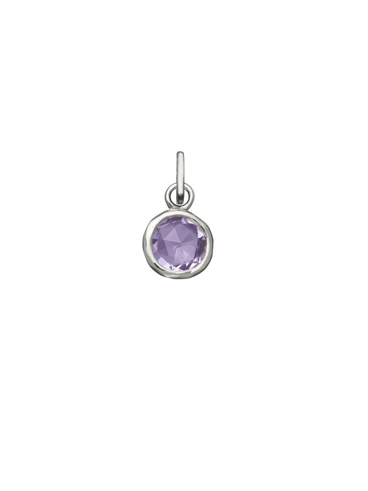 CHARM UNISEX MINI CRYSTAL GLICINE IN ARGENTO GIOVANNI RASPINI