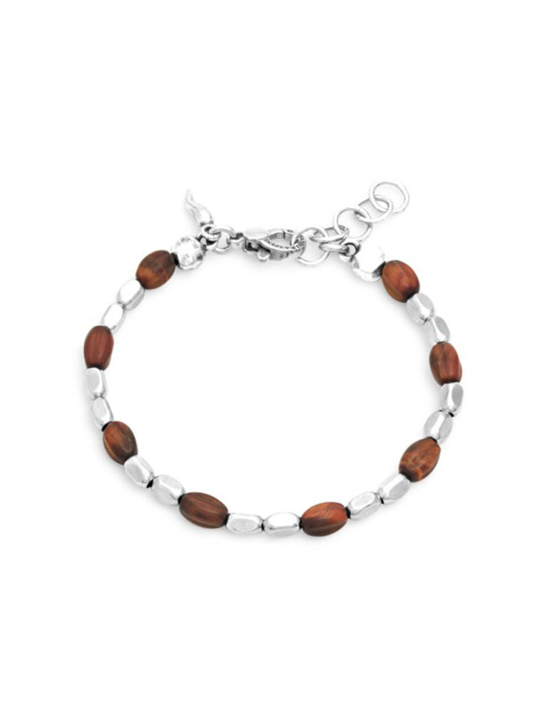 BRACCIALE UOMO SEED OCCHIO DI TIGRE GIOVANNI RASPINI