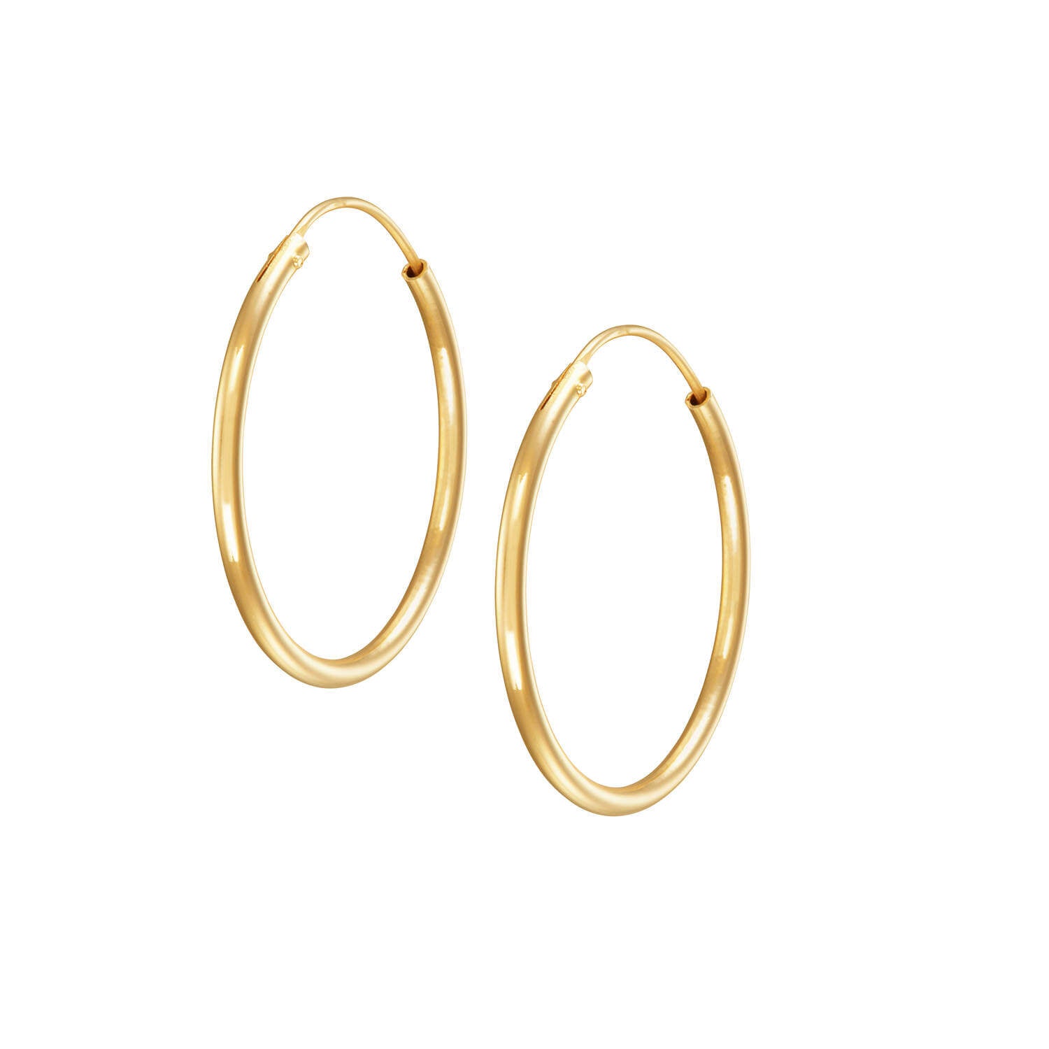 ORECCHINI DONNA A CERCHIO DORATI 50 MM STROILI