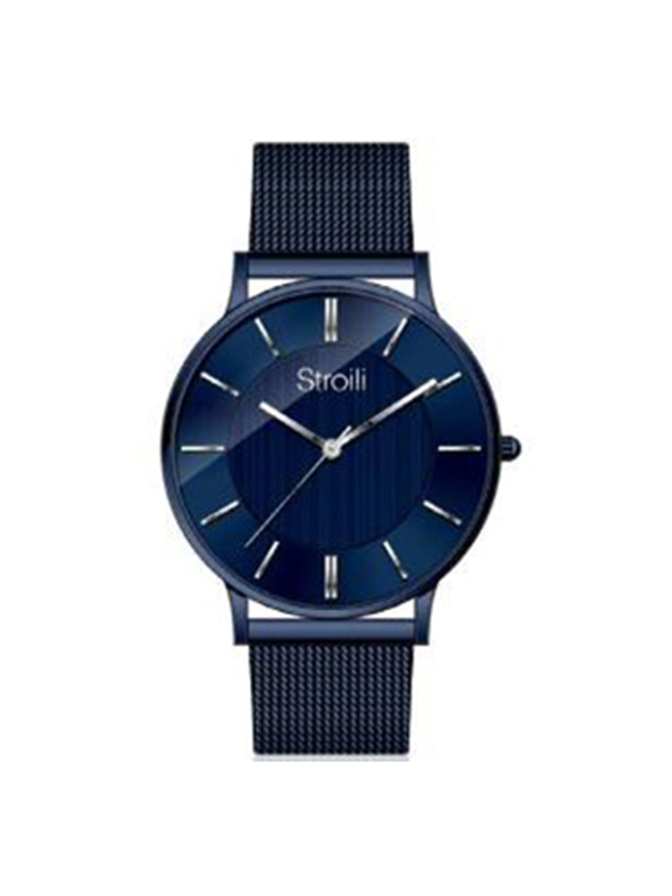 OROLOGIO UOMO SOLO TEMPO GENTLEMAN NIZZA TOTAL BLUE STROLI