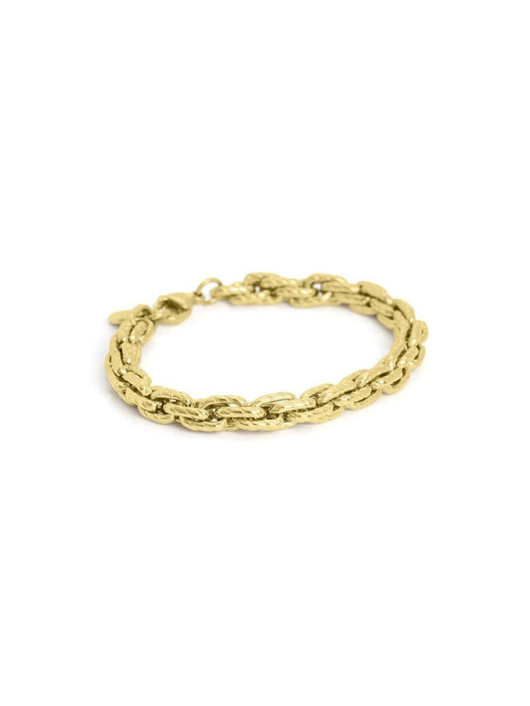 BRACCIALE DONNA CATENA LADY CODE IN ACCIAIO DORATO STROILI