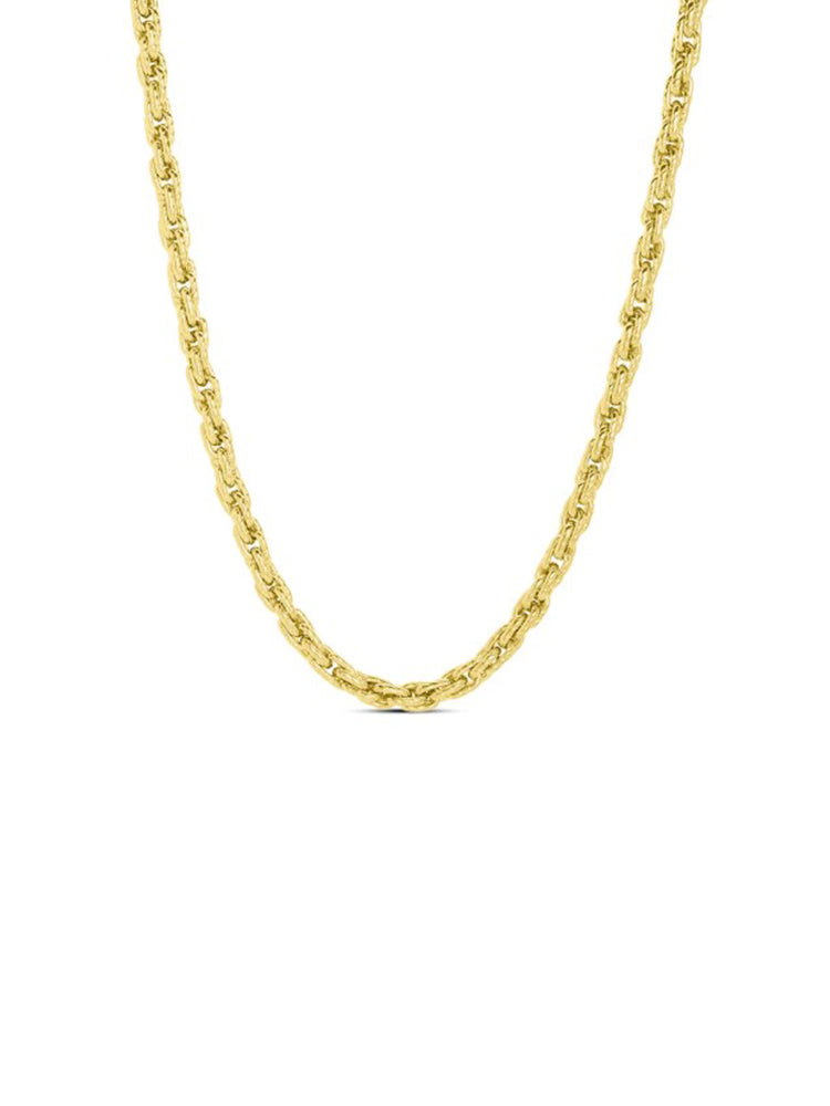 COLLANA DONNA IN ACCIAIO DORATO A CATENA STROILI