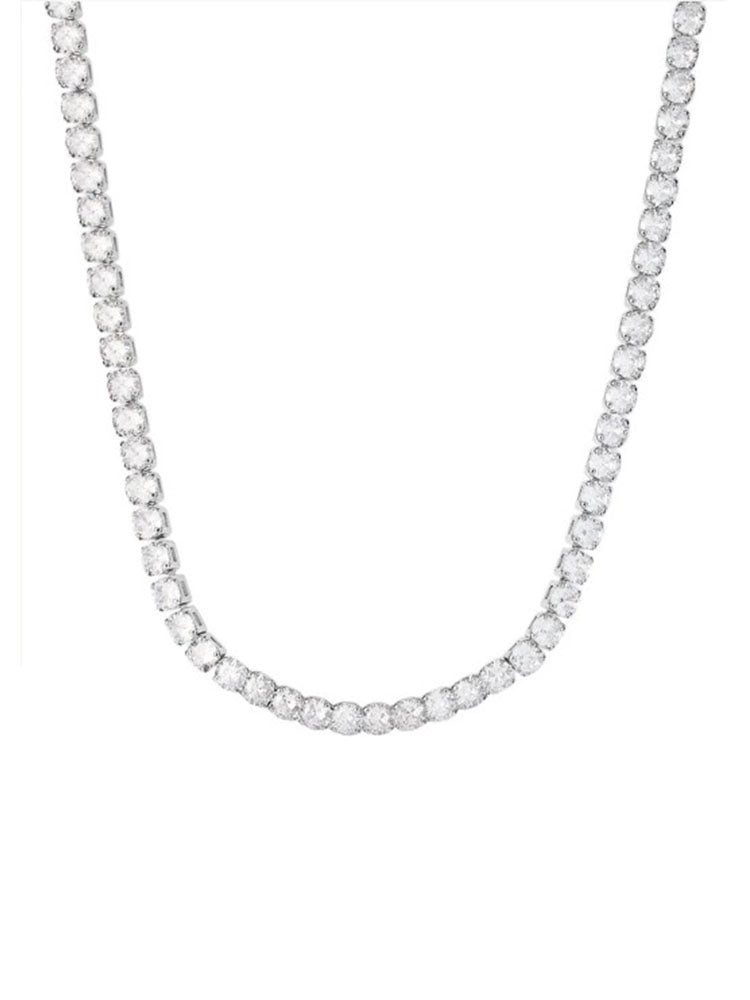 COLLANA DONNA TENNIS ROMANTIC SHINE METALLO E CRISTALLO STROILI