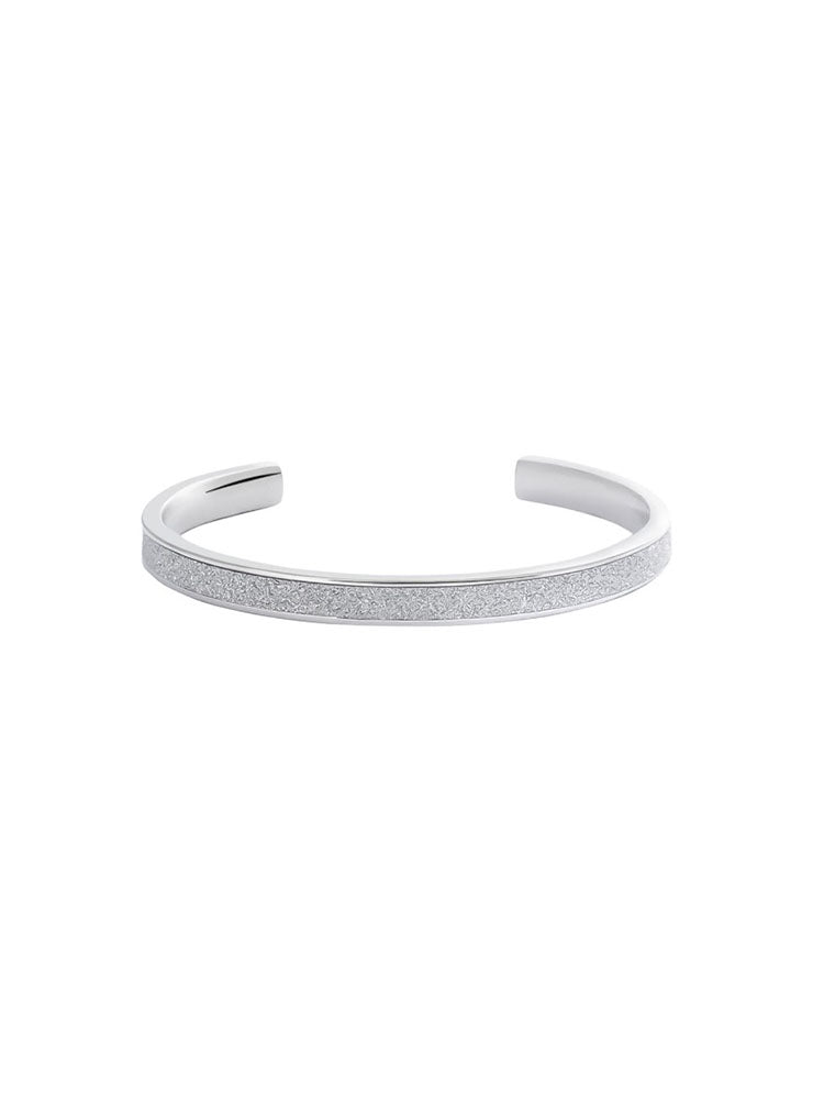 BRACCIALE DONNA LADY SHINE ACCIAIO E GLITTER STROILI