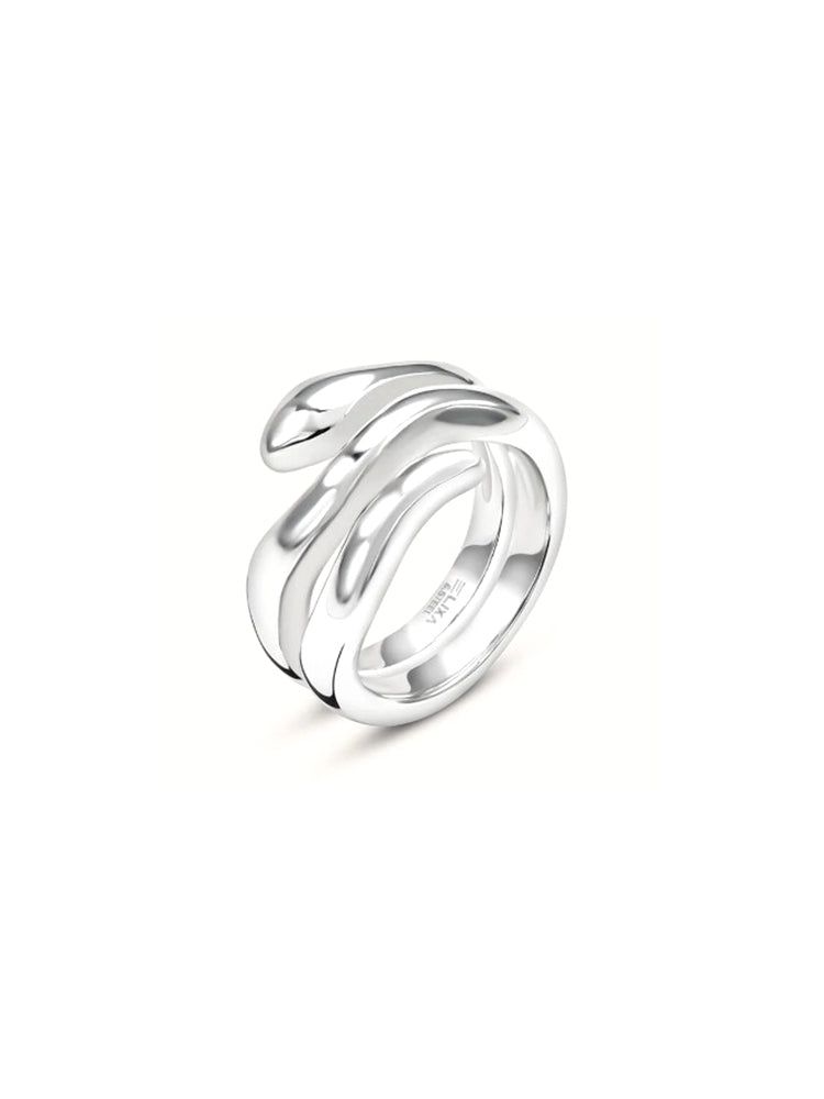 ANELLO DONNA FASCIA LADY CODE IN ACCIAIO MIS14 STROILI