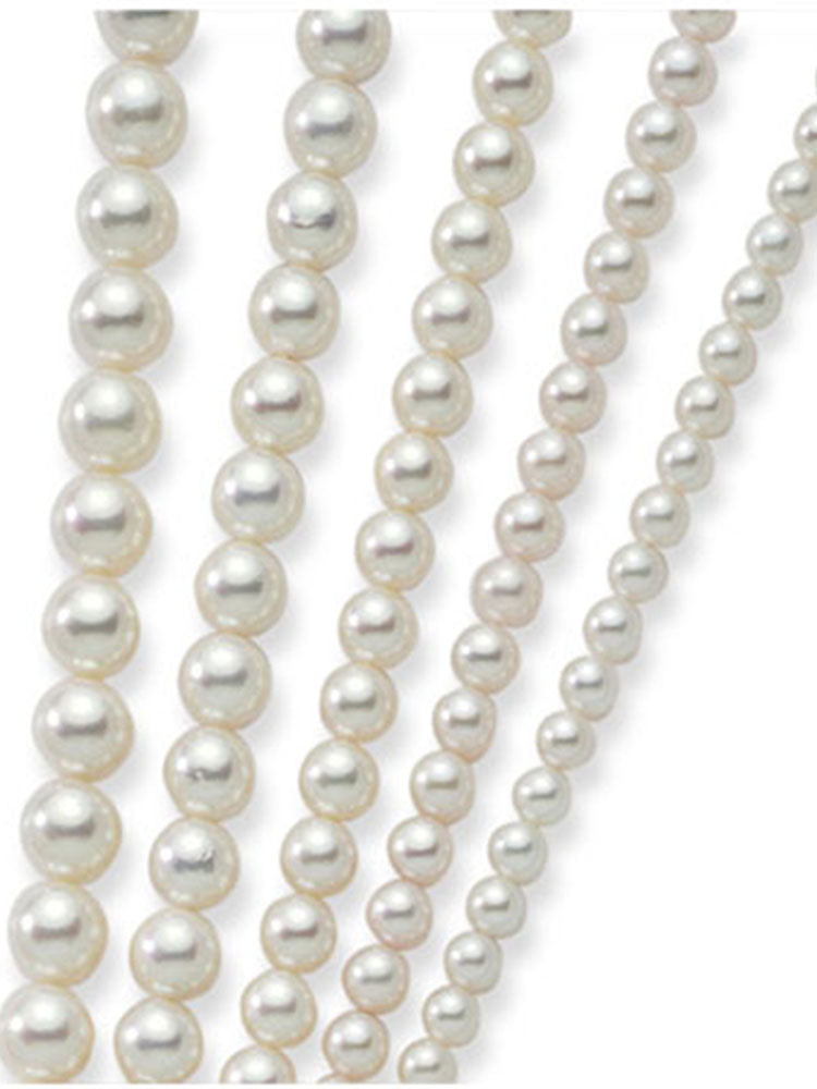BRACCIALE DONNA DI PERLE BIANCHE MIS 7-7,5 MILUNA