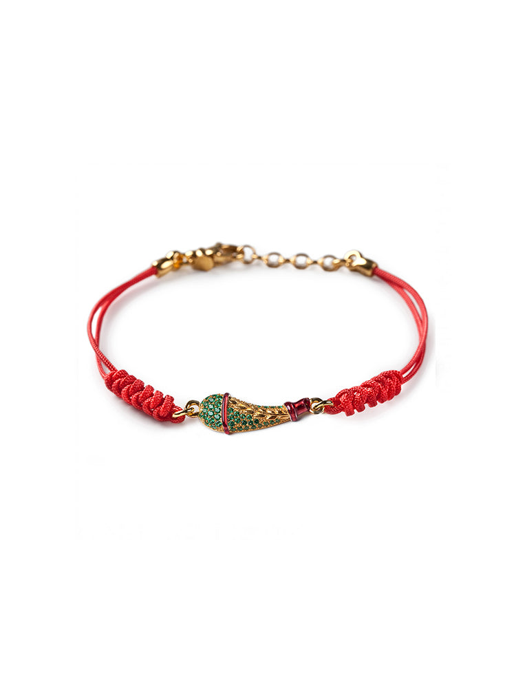BRACCIALE DONNA LAPILLI - ASSO DI MAZZE - ISOLA BELLA