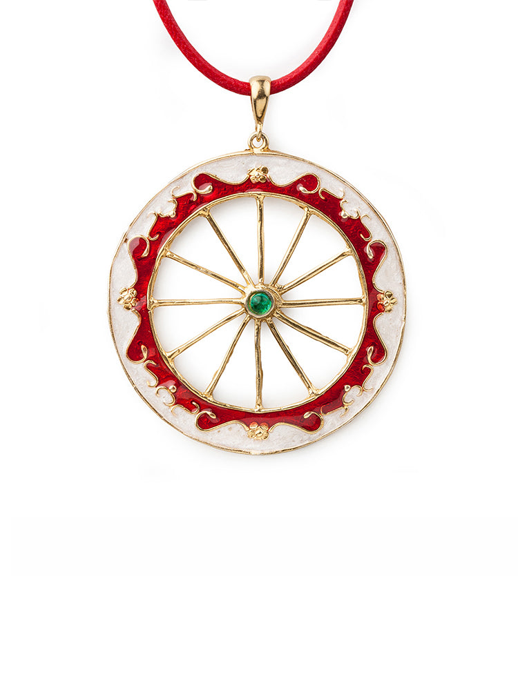 COLLANA DONNA - RUOTA - ISOLA BELLA