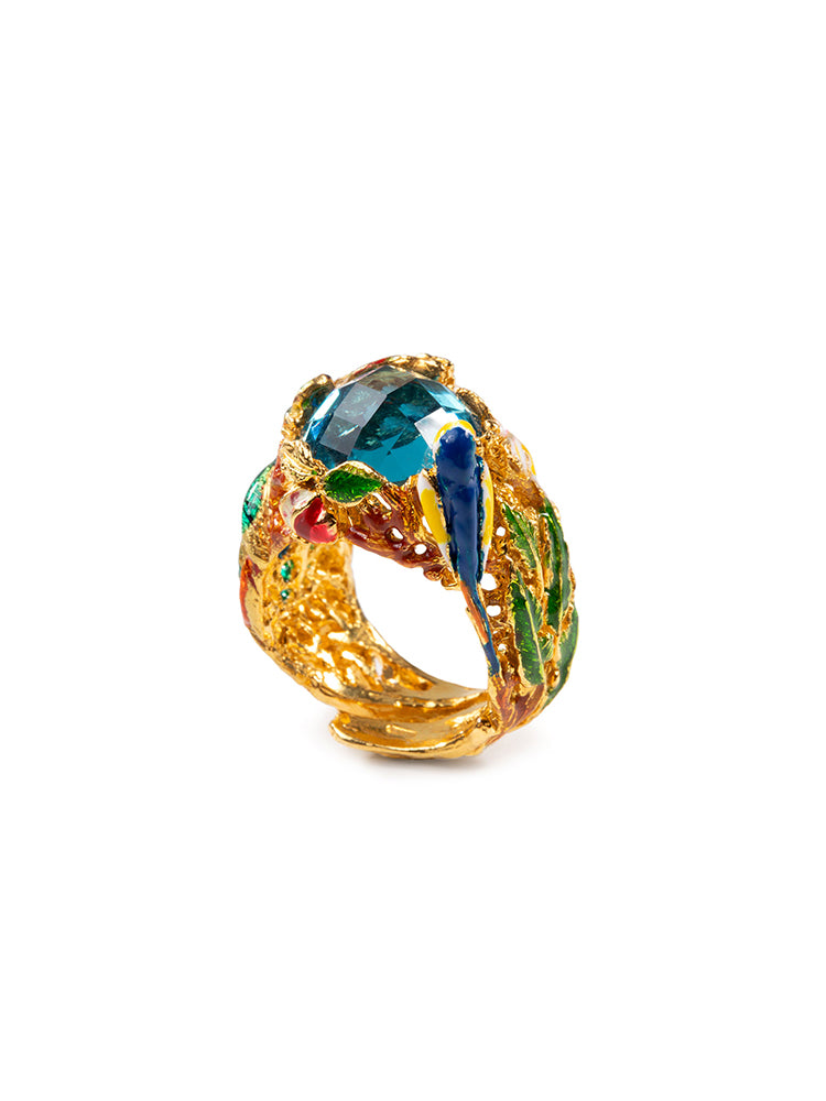 ANELLO DONNA 4 ELEMENTI - ARIA - ISOLA BELLA