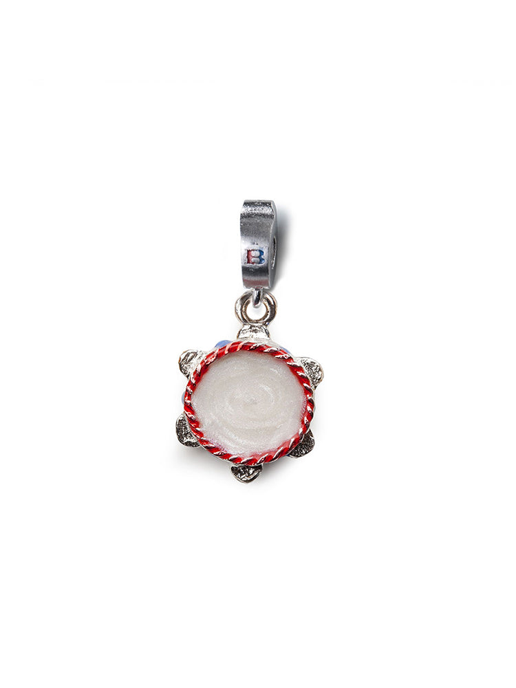 CHARM - D-JAVU - TAMBURELLO - COLOR RODIO ISOLA BELLA