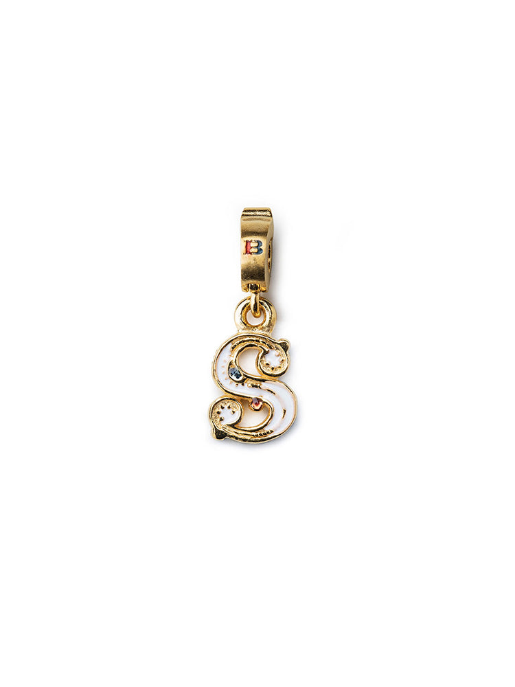 CHARM - LETTERA S - DORATO ISOLA BELLA