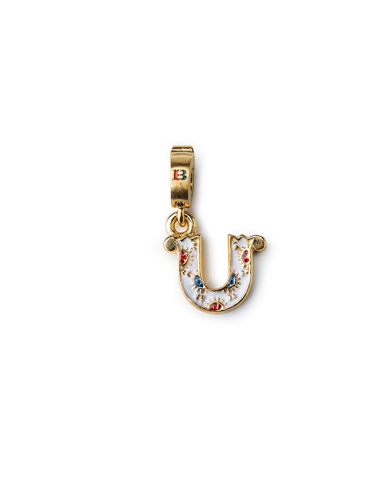 CHARM - LETTERA U - DORATO ISOLA BELLA