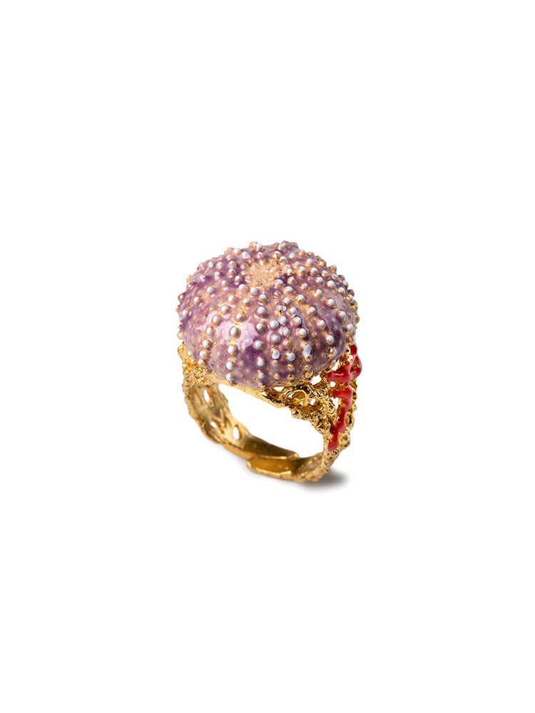 ANELLO DONNA - RICCIO CAROSELLO - DORATO ISOLA BELLA