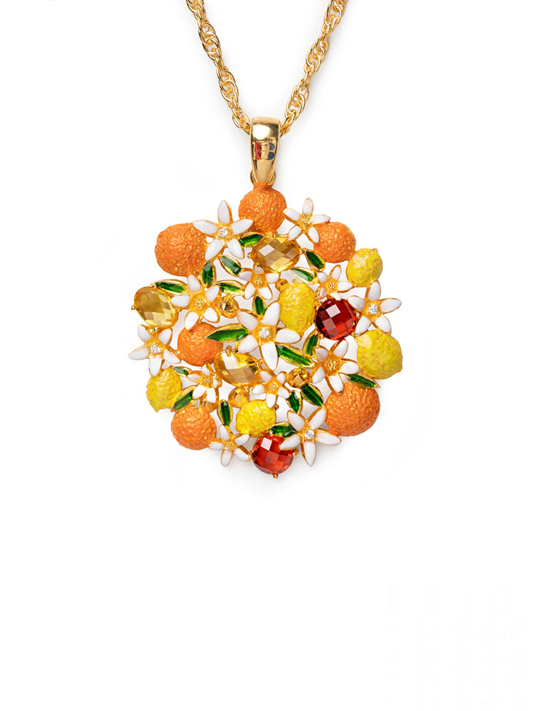 COLLANA DONNA - FIORI DI ZAGARA - ISOLA BELLA